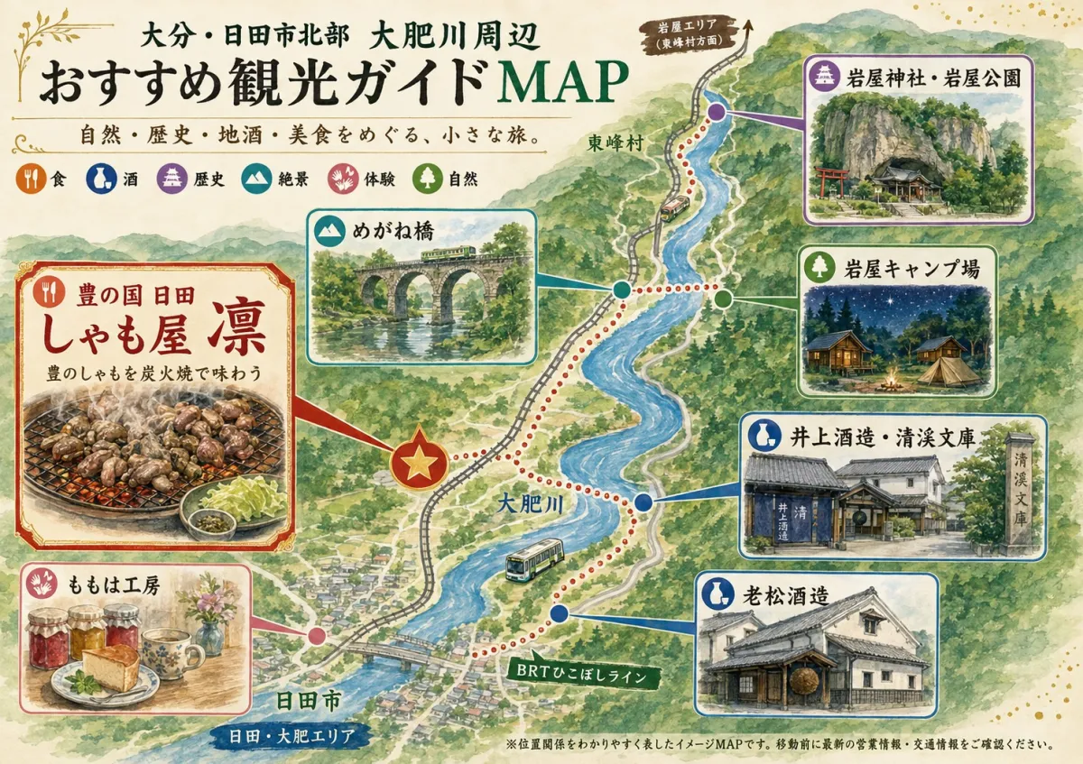 おすすめ観光ガイドマップ